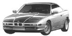 BMW E31 B0823 Fault Code